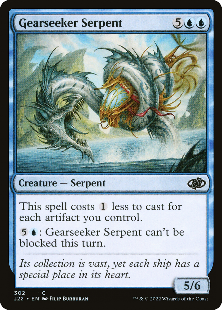 {C} Gearseeker Serpent [Jumpstart 2022][J22 302]