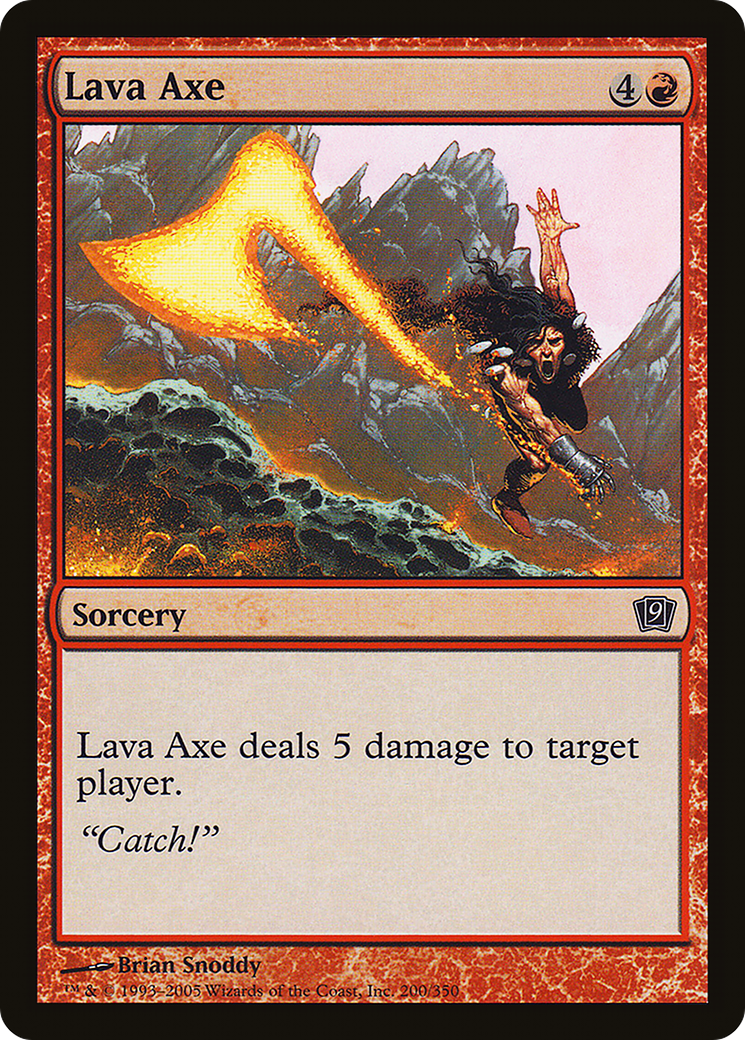 {C} Lava Axe [Ninth Edition][9ED 200]