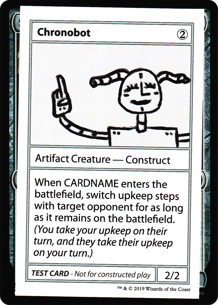 {R} Chronobot (2021 Edition) [Mystery Booster Playtest Cards][CMB1 105]