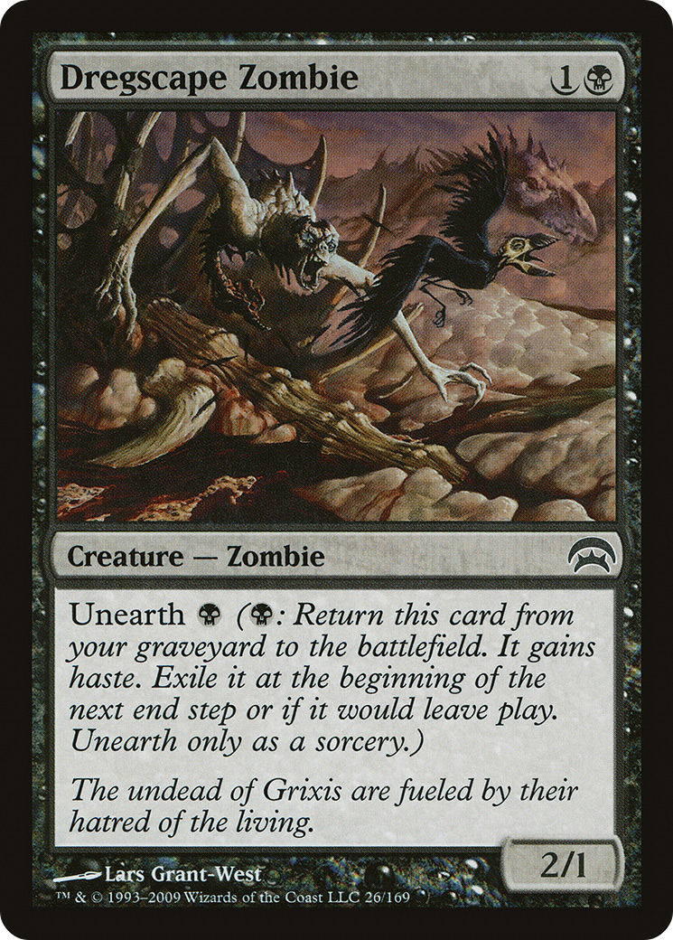 {C} Dregscape Zombie [Planechase][HOP 026]