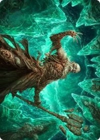 {A} Draugr Necromancer Art Card [Kaldheim Art Series][AKHM 022]