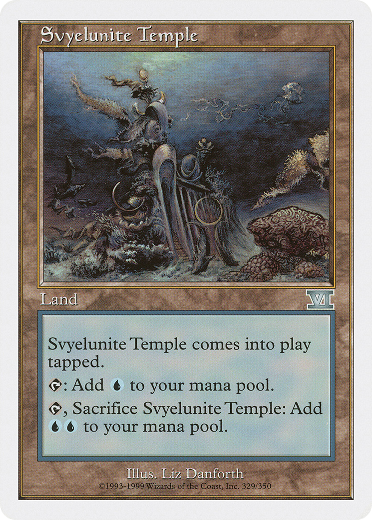 {C} Svyelunite Temple [Classic Sixth Edition][6ED 329] - Misty Mountain Games