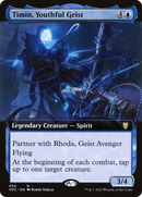 {R} Timin, Youthful Geist (Extended Art) [Innistrad: Crimson Vow Commander][VOC 054]