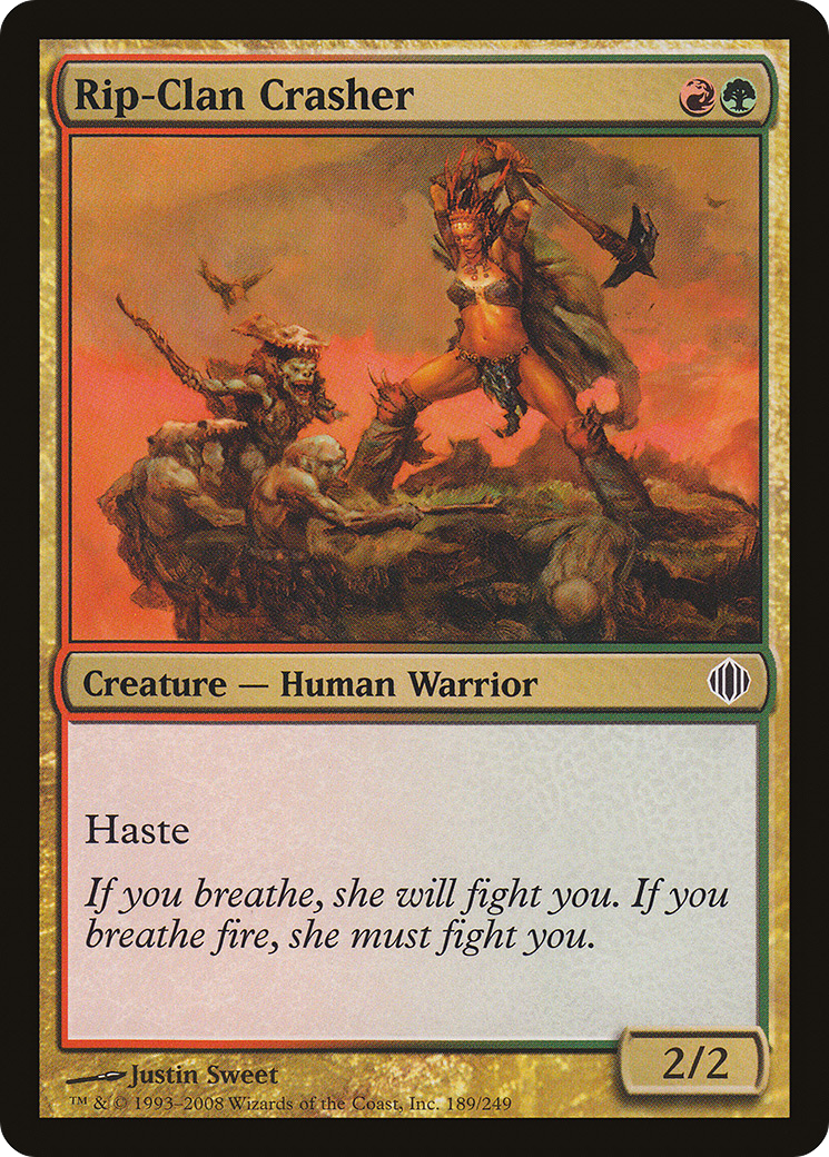 {C} Rip-Clan Crasher [Shards of Alara][ALA 189]