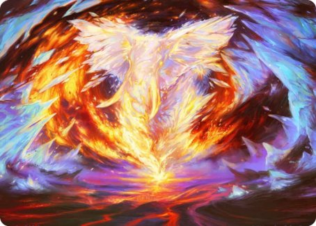 {A} Magma Opus Art Card [Strixhaven: School of Mages Art Series][ASTX 032]