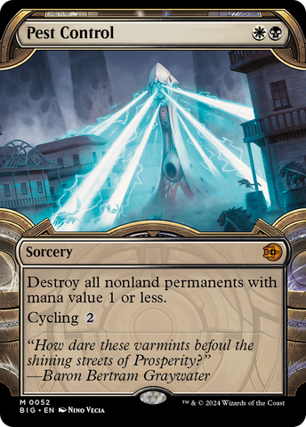 {@R} Pest Control (Showcase) [Outlaws of Thunder Junction: The Big Score][BIG 052]