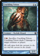 {C} Crackling Triton [Theros][THS 045]