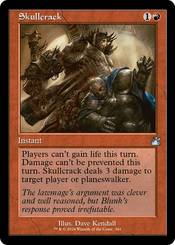 {C} Skullcrack (Retro Frame) [Ravnica Remastered][RVR 341]