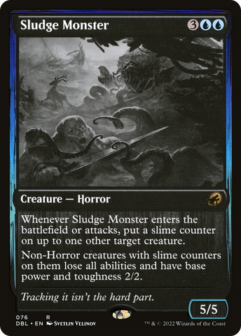 {R} Sludge Monster [Innistrad: Double Feature][DBL 076]