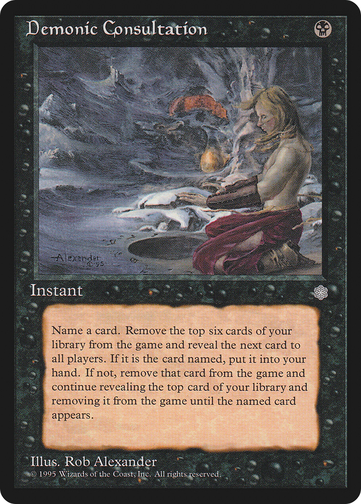 {C} Demonic Consultation [Ice Age][ICE 121]