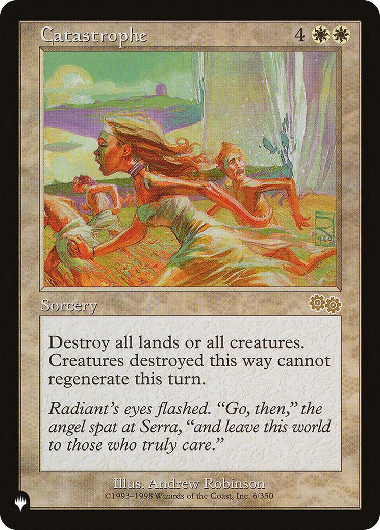 Catastrophe [LIST 6/350]