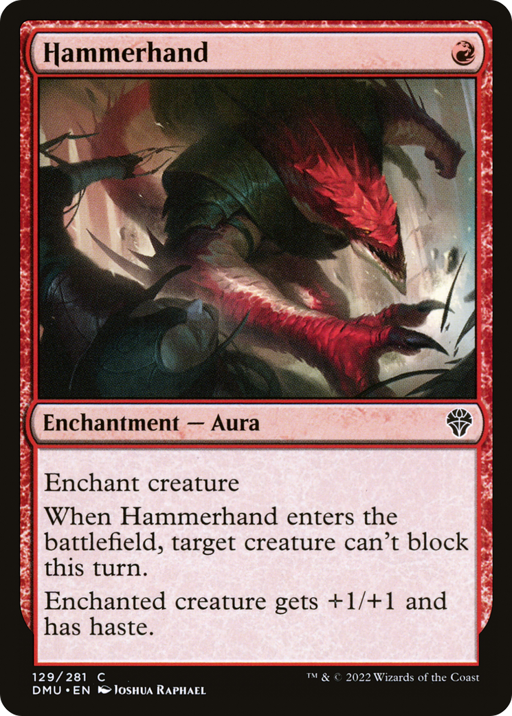 {C} Hammerhand [Dominaria United][DMU 129]