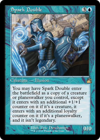 {R} Spark Double (Retro Frame) [Ravnica Remastered][RVR 319]