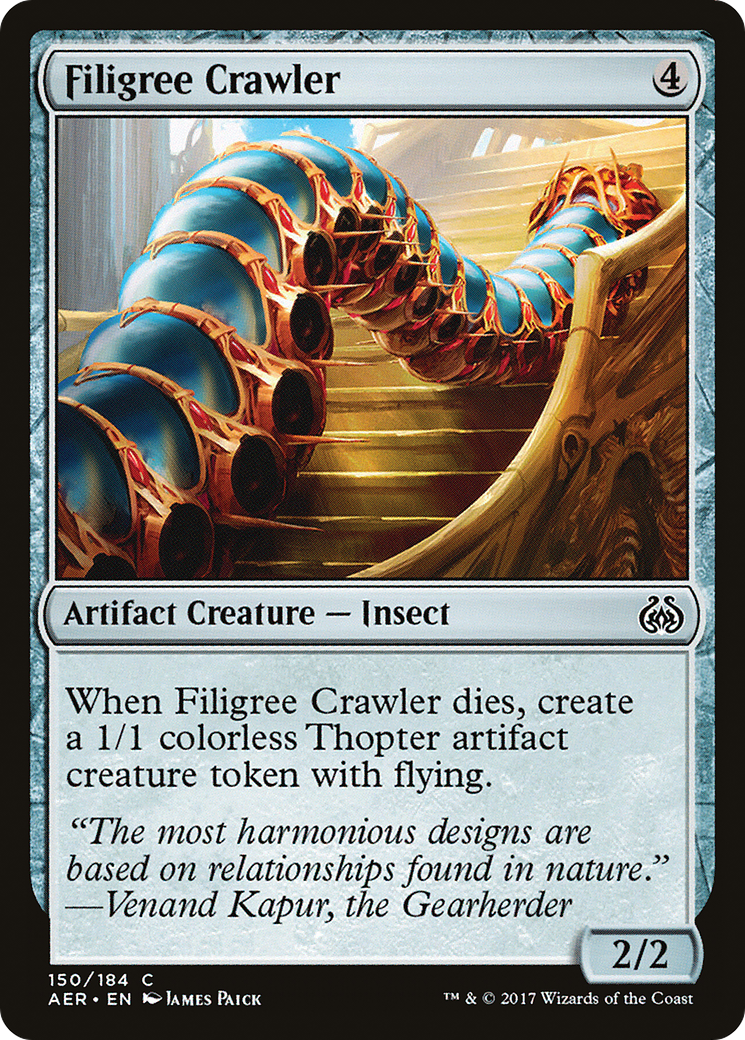 {C} Filigree Crawler [Aether Revolt][AER 150]
