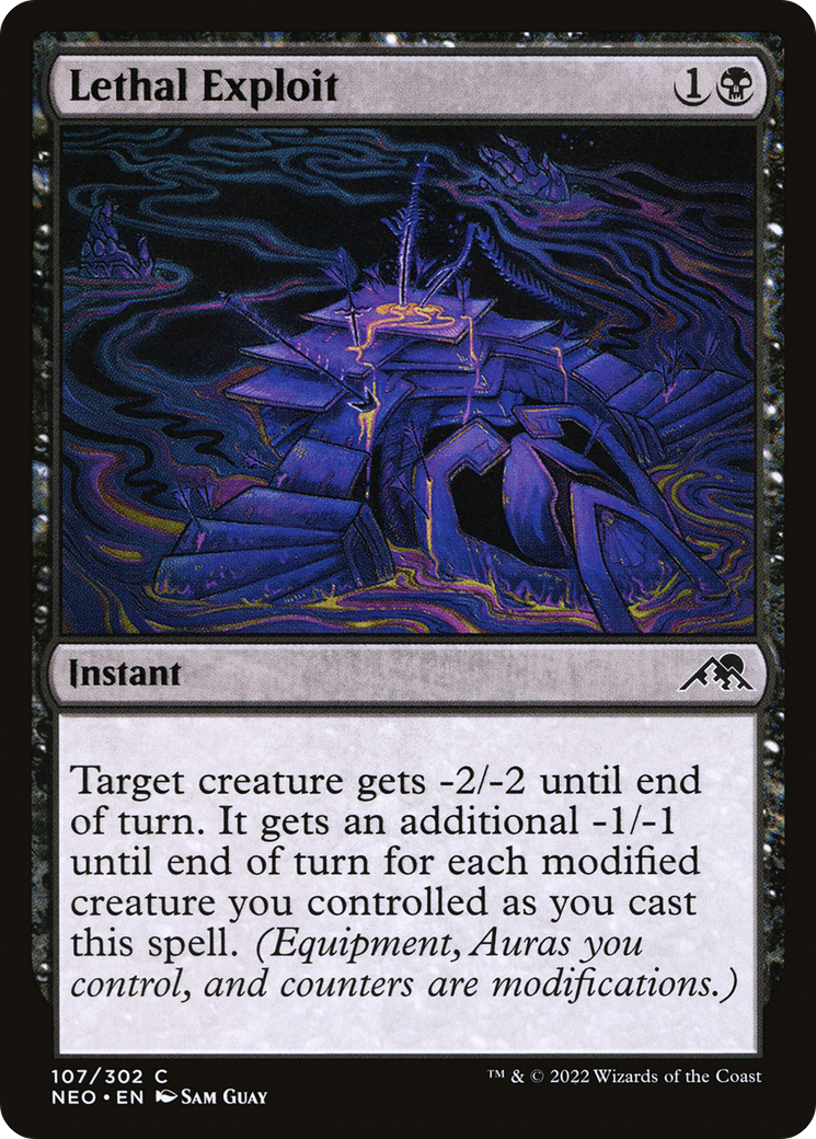 {C} Lethal Exploit [Kamigawa: Neon Dynasty][NEO 107]