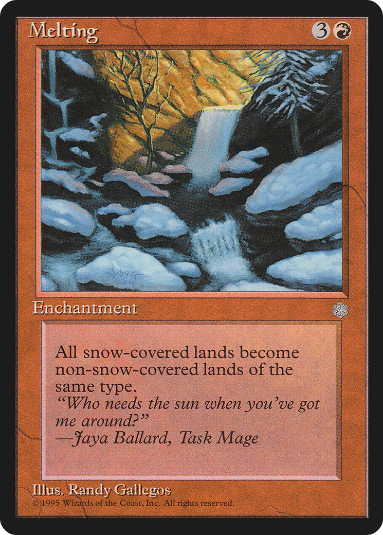 {C} Melting [Ice Age][ICE 201]