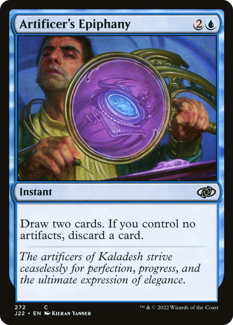 {C} Artificer's Epiphany [Jumpstart 2022][J22 272]