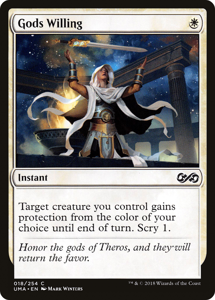 {C} Gods Willing [Ultimate Masters][UMA 018]