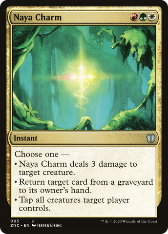{C} Naya Charm [Zendikar Rising Commander][ZNC 095]