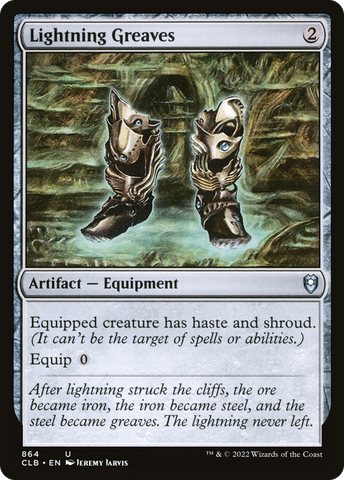 {C} Lightning Greaves [Commander Legends: Battle for Baldur's Gate][CLB 864]