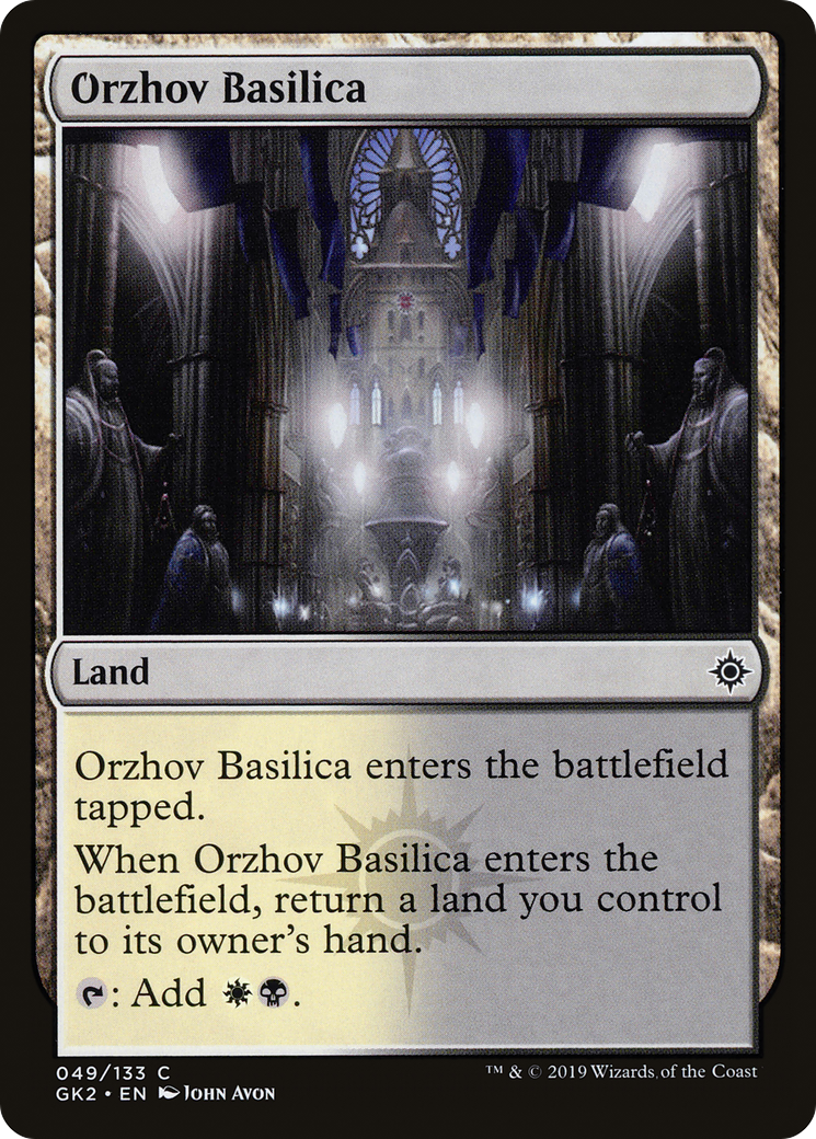 {C} Orzhov Basilica [Ravnica Allegiance Guild Kit][GK2 049]