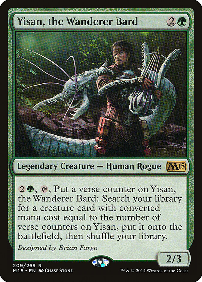 {R} Yisan, the Wanderer Bard [Magic 2015][M15 209]