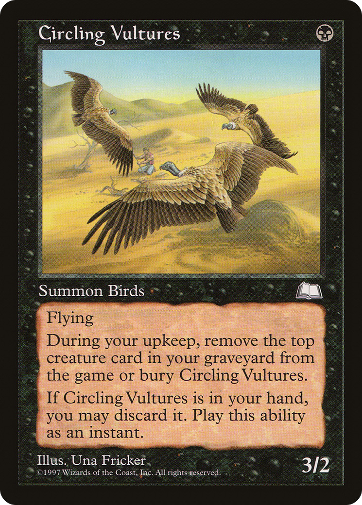 {C} Circling Vultures [Weatherlight][WTH 064]
