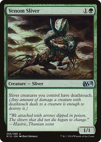 {C} Venom Sliver [Magic 2015][M15 205]