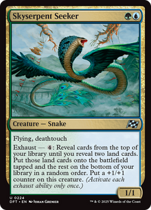 {@C} Skyserpent Seeker [DFT 224]
