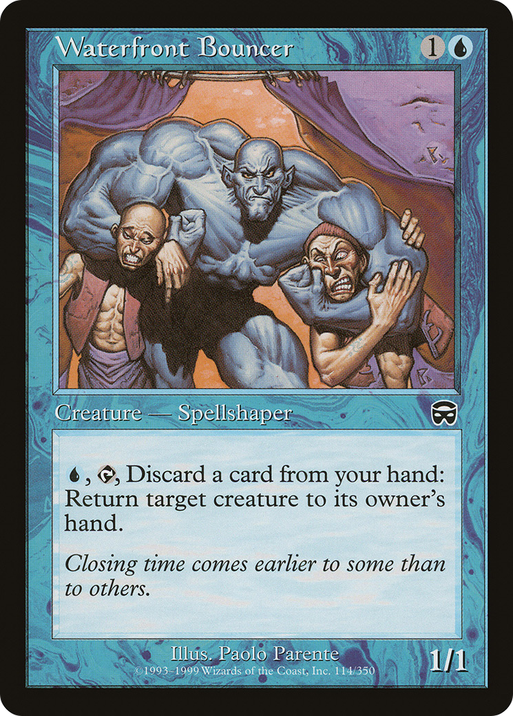{C} Waterfront Bouncer [Mercadian Masques][MMQ 114]