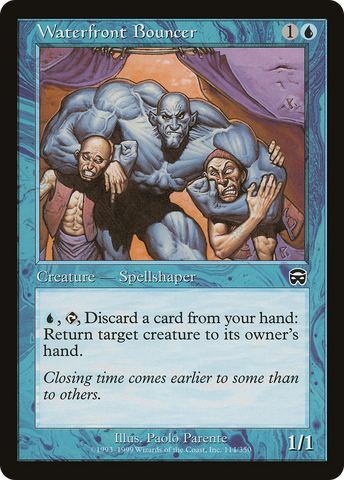 {C} Waterfront Bouncer [Mercadian Masques][MMQ 114]