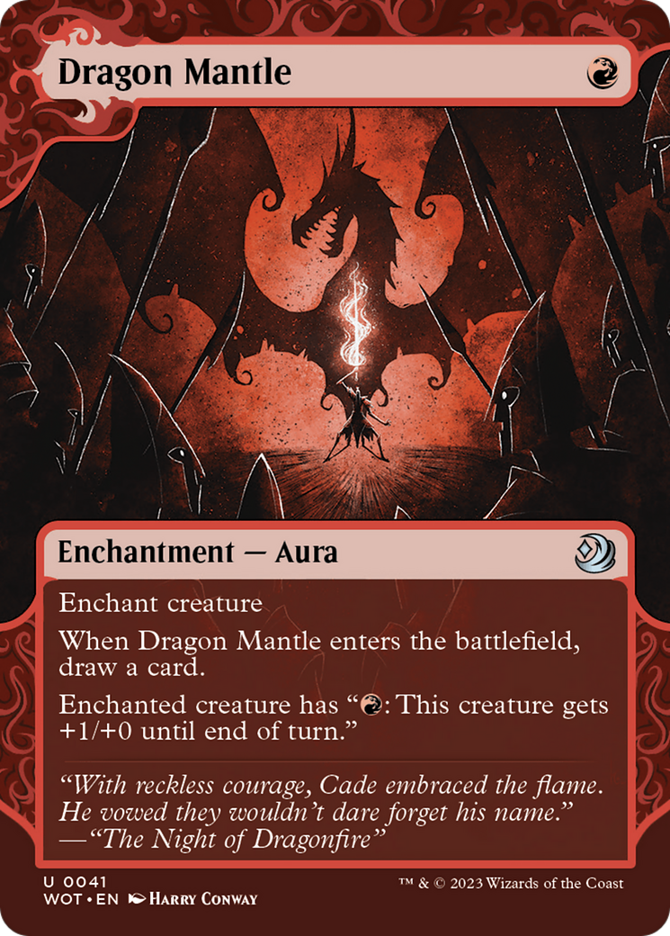 {C} Dragon Mantle [Wilds of Eldraine: Enchanting Tales][WOT 041]