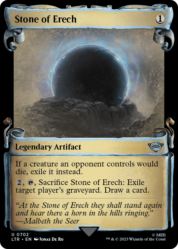 {C} Stone of Erech [The Lord of the Rings: Tales of Middle-Earth Showcase Scrolls][LTR 702]
