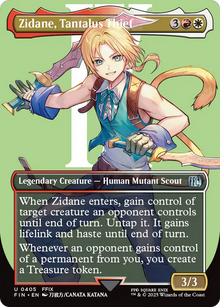 {@C} Zidane, Tantalus Thief (Borderless) [FINAL FANTASY][FIN 405]