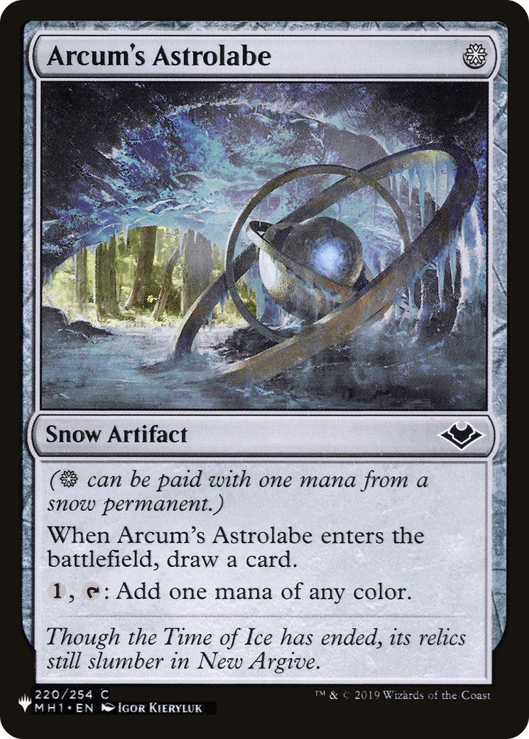 Arcum's Astrolabe [LIST MH1-220]