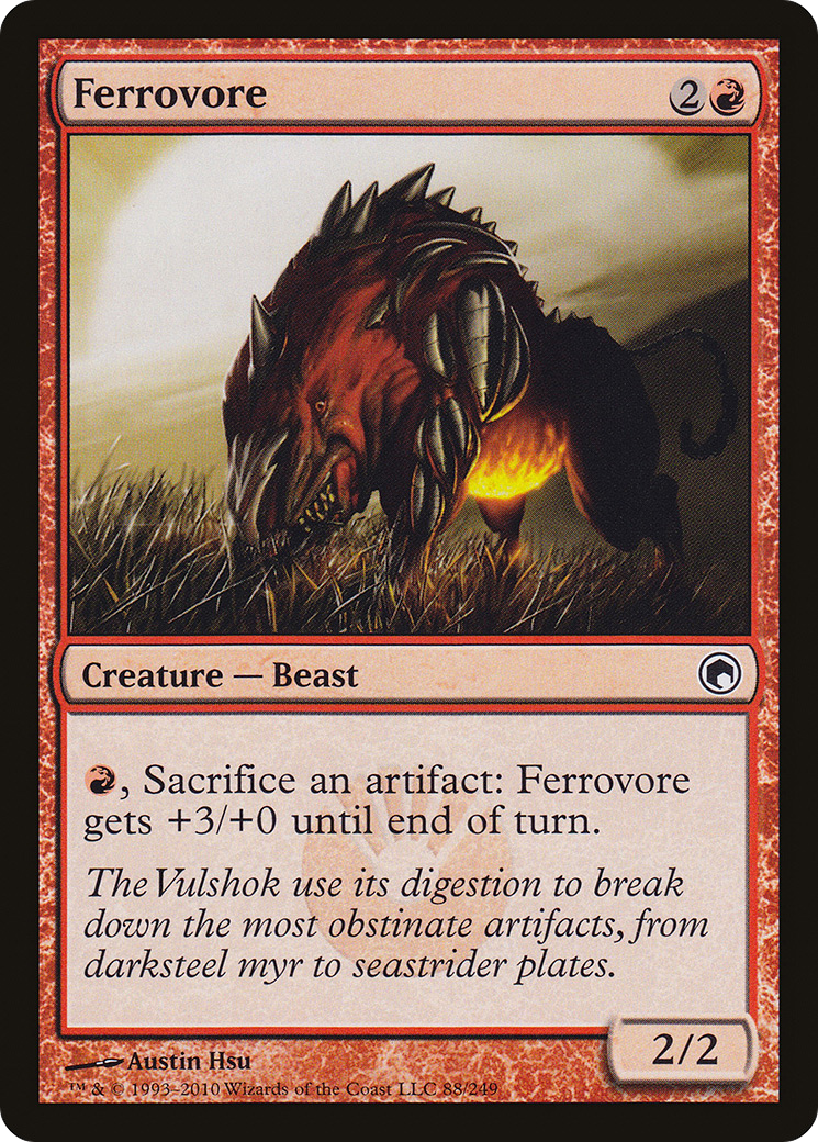 {C} Ferrovore [Scars of Mirrodin][SOM 088]