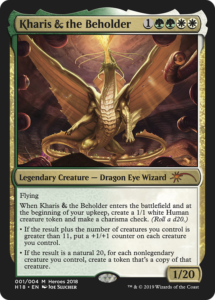 {R} Kharis & The Beholder [Heroes of the Realm 2018][PA HTR18 001]