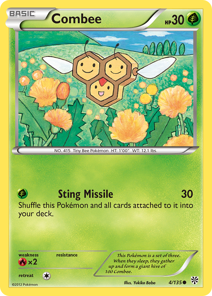 [PKM-C] Combee (4/135) [Black & White: Plasma Storm]