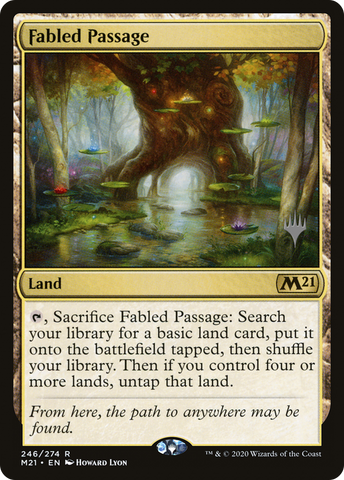 {R} Fabled Passage (Promo Pack) [Core Set 2021 Promos][PP M21 246]