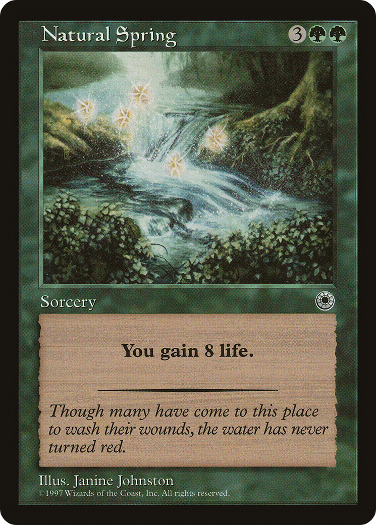 {C} Natural Spring [Portal][POR 176]