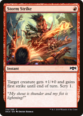 {C} Storm Strike [Ravnica Allegiance][RNA 119]
