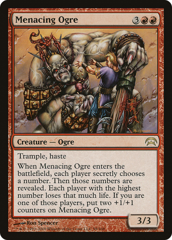 {R} Menacing Ogre [Planechase][HOP 059]