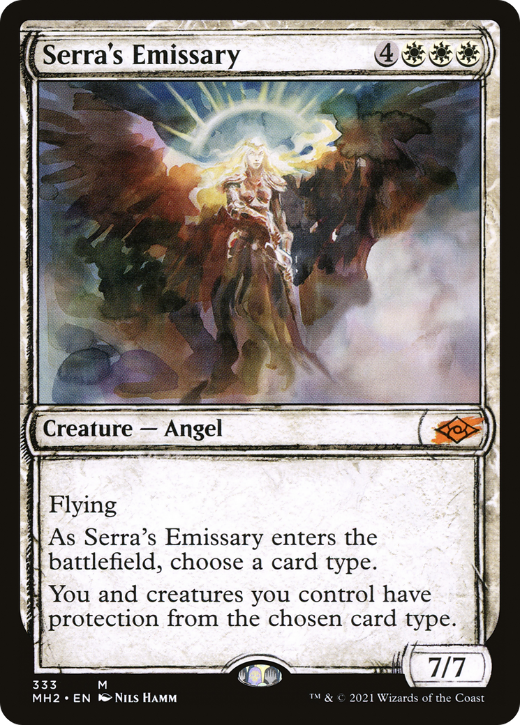 {R} Serra's Emissary (Showcase): (Showcase) [Modern Horizons 2] [MH2 333]