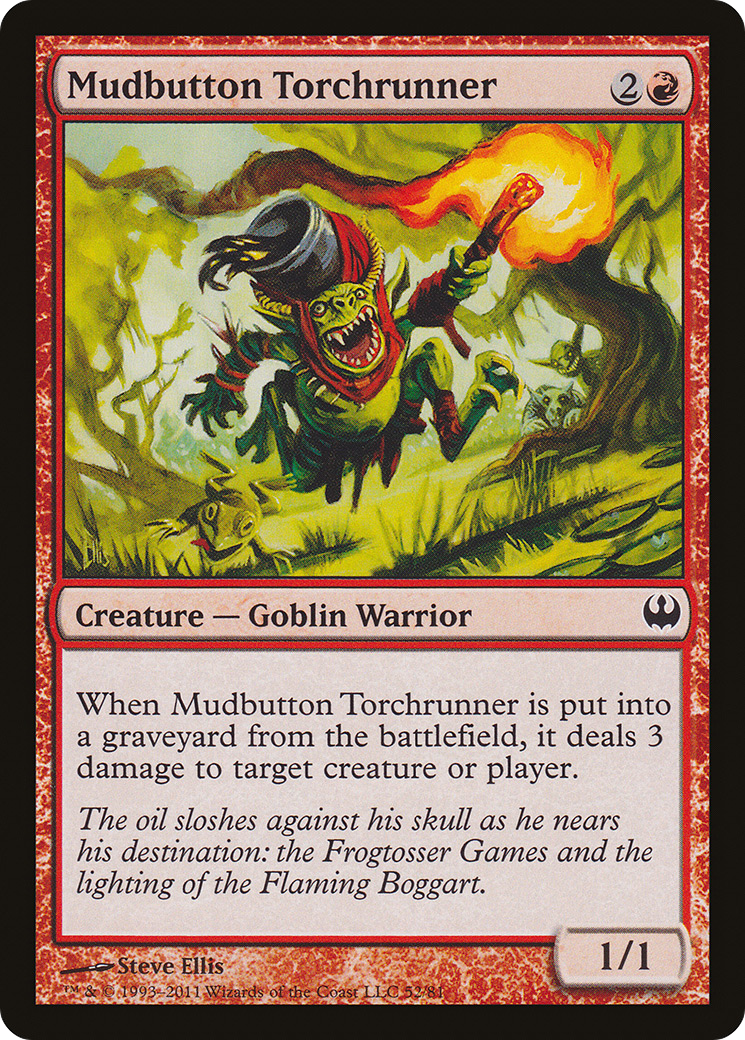 {C} Mudbutton Torchrunner [Duel Decks: Knights vs. Dragons][DDG 052]