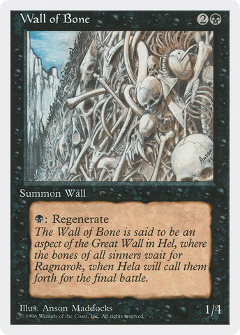 {C} Wall of Bone [Introductory Two-Player Set][ITP 027]