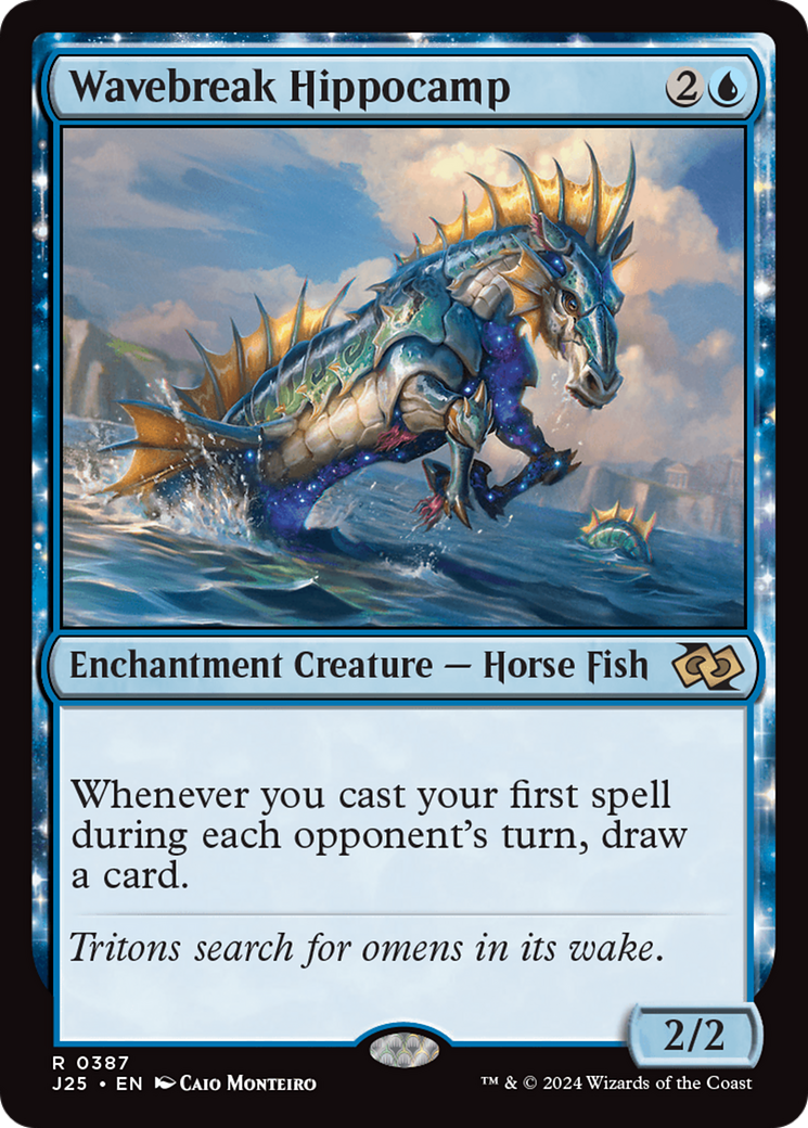 {R} Wavebreak Hippocamp [Foundations Jumpstart][J25 387]