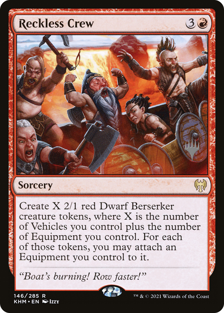 {R} Reckless Crew (Promo Pack) [Kaldheim Promos][PP KHM 146]