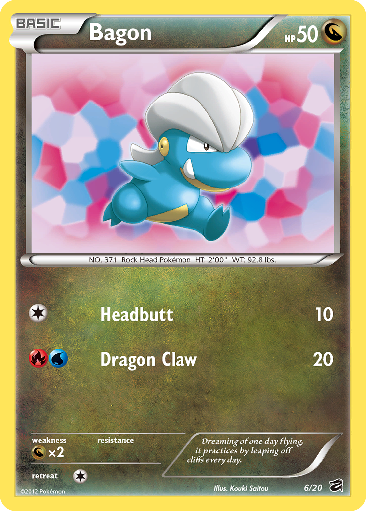 [PKM-R] Bagon (6/20) [Black & White: Dragon Vault]