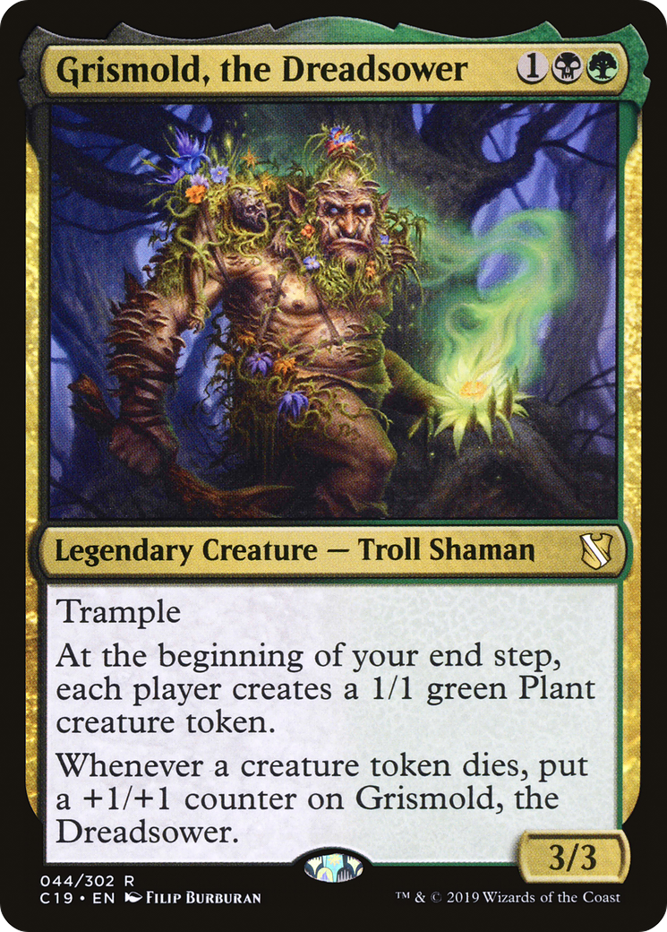 {R} Grismold, the Dreadsower [Commander 2019][C19 044] - Misty Mountain Games