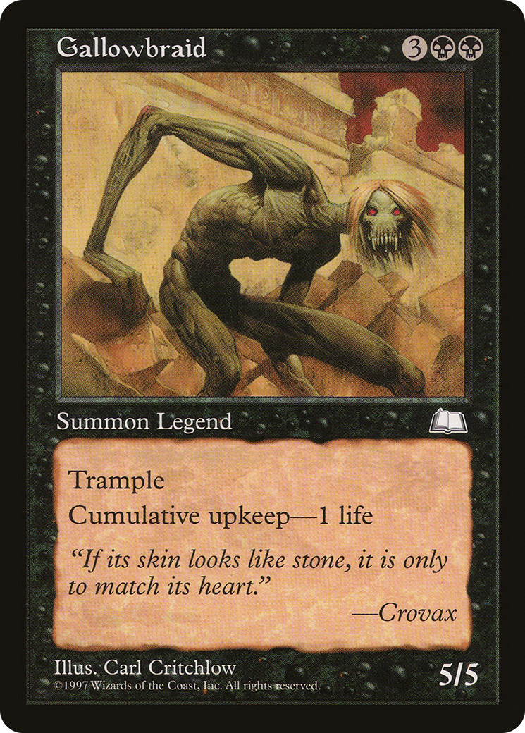 {R} Gallowbraid [Weatherlight][WTH 070]